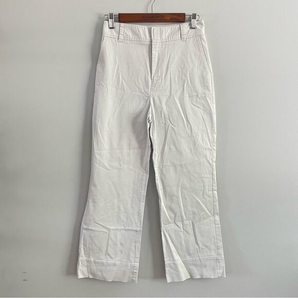 ATM Anthony Thomas Melillo | Women’s High Waist Crop Wide Leg Pants Stone Grey 4 - Picture 2 of 10